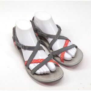 Merrell Siren Cardia Q Form 2 Hiking Active Strappy Sandals Gray Women 8.5